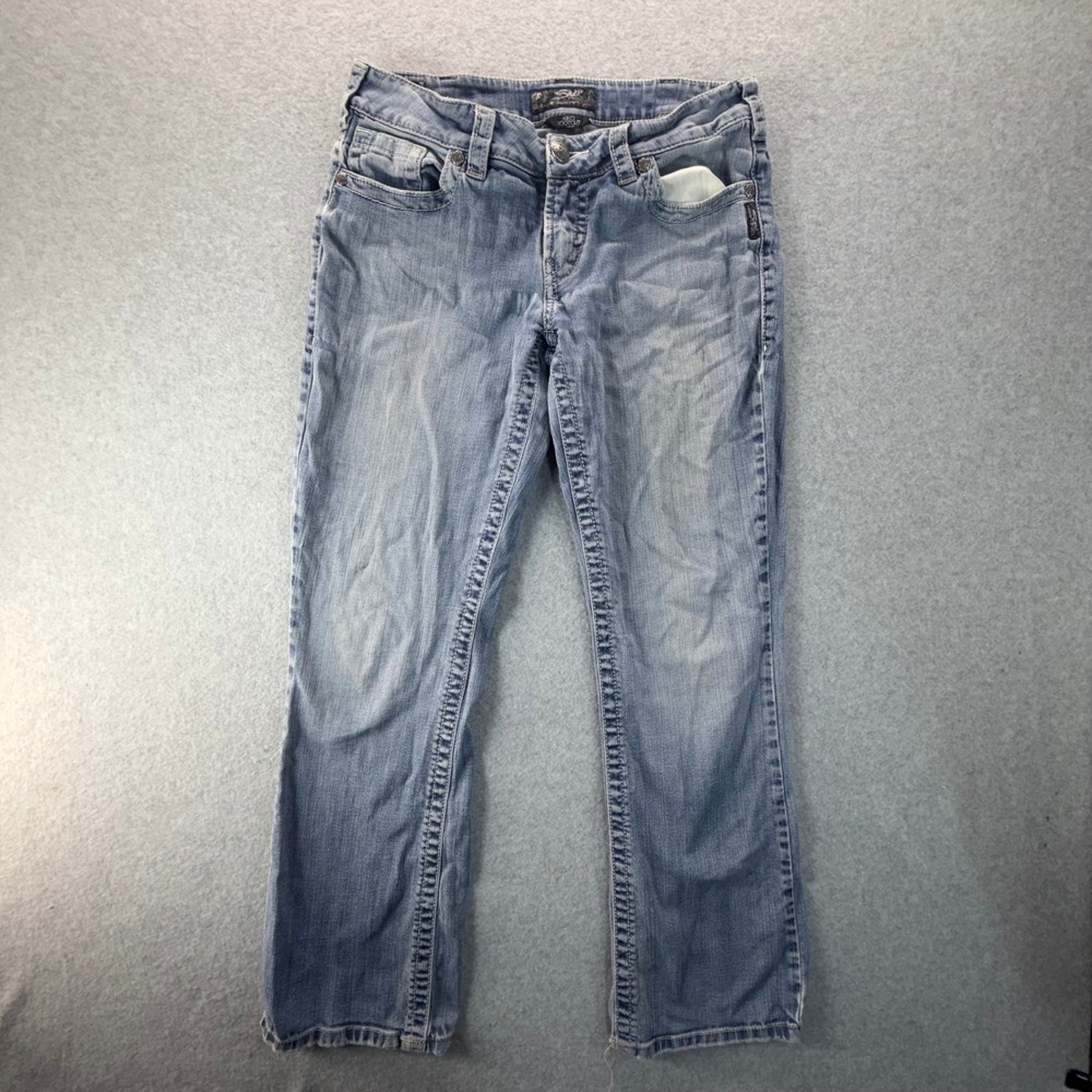 Silver Jeans Co Aiko Bootcut Light Wash Denim Jeans W30 L31 L9338SVA287 Blue